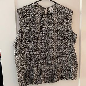 Iris & Ink silk tank top blouse OUTNET Size US 6